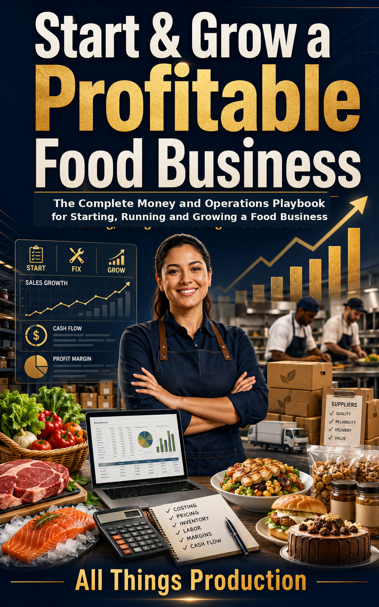 Cover of Start and Grow a Profitable Food Business